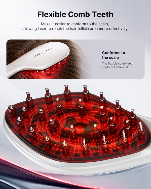 LS-D651 Precision Laser Hair Growth & Massage Comb
