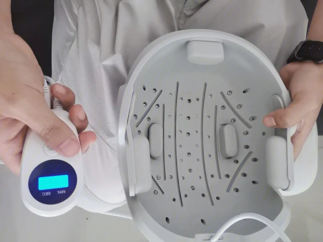 laser hair helmet
