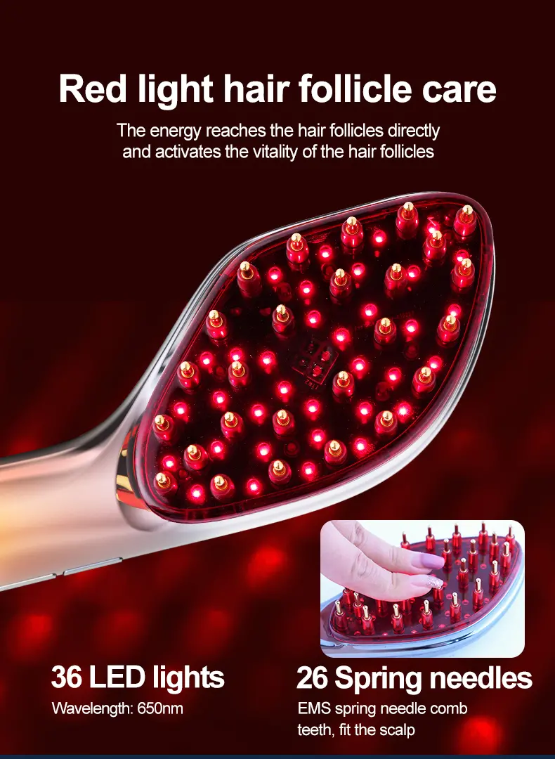 EMS Red Light Hair Care Comb Wholesale