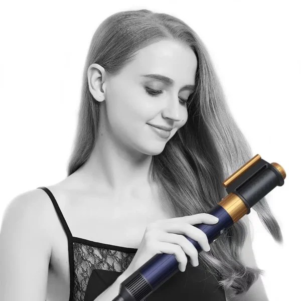 curly blow dry