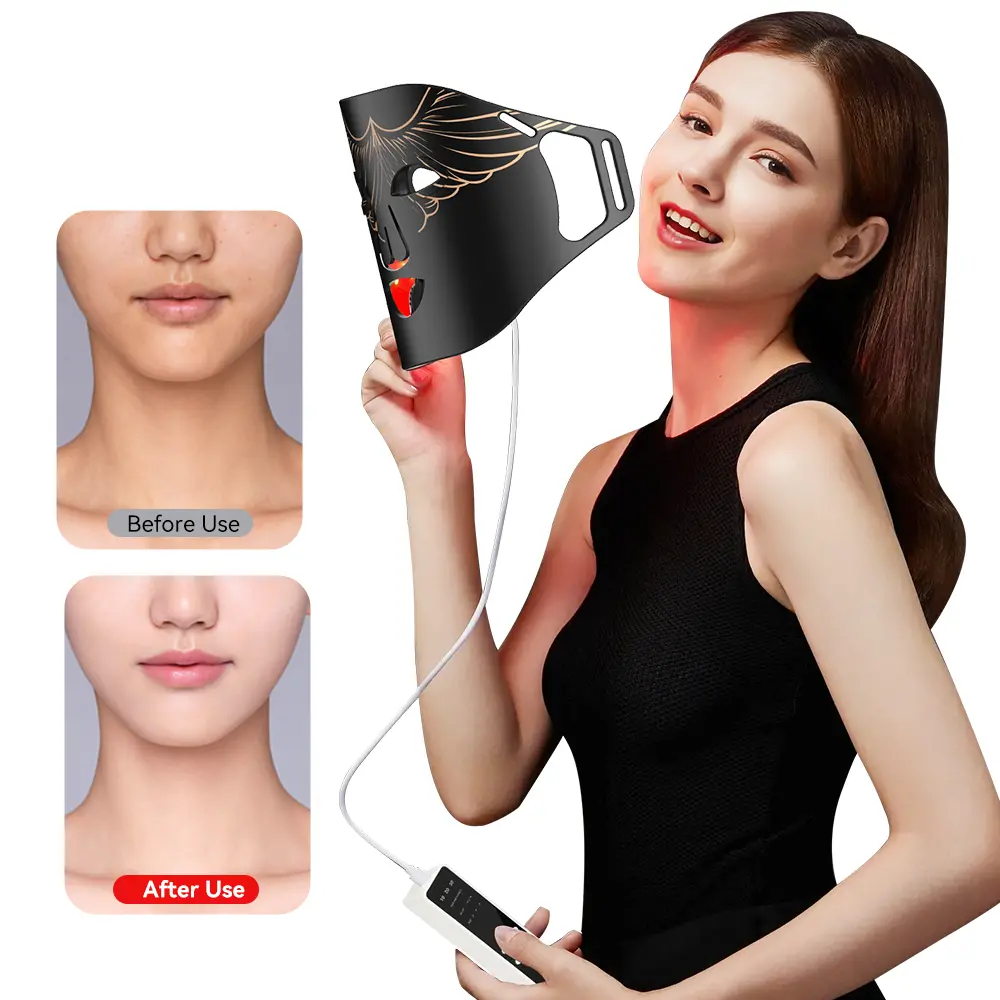 Led light therapy beauty device