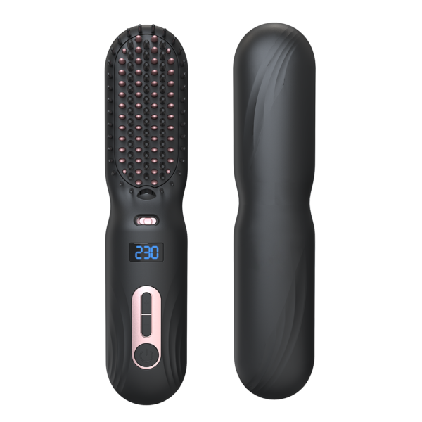 LS-908 Cordless Hair Straightener Brush